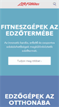 Mobile Screenshot of lifefitness.hu