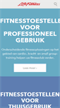 Mobile Screenshot of lifefitness.nl